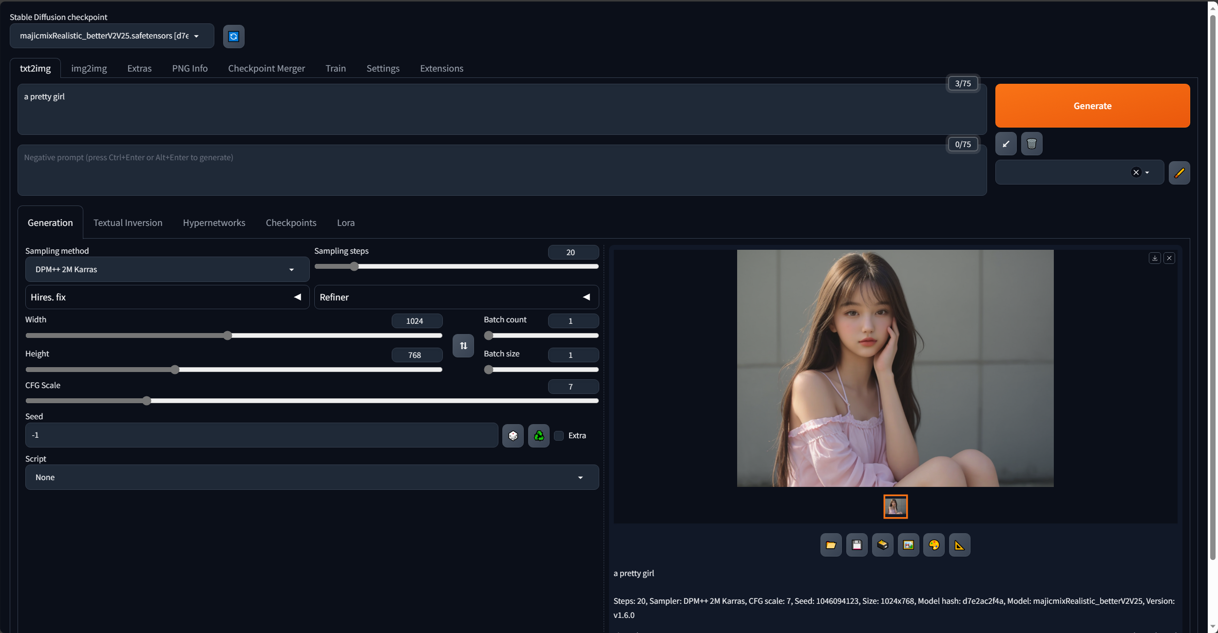 基于Stable Diffusion的ai绘画工具